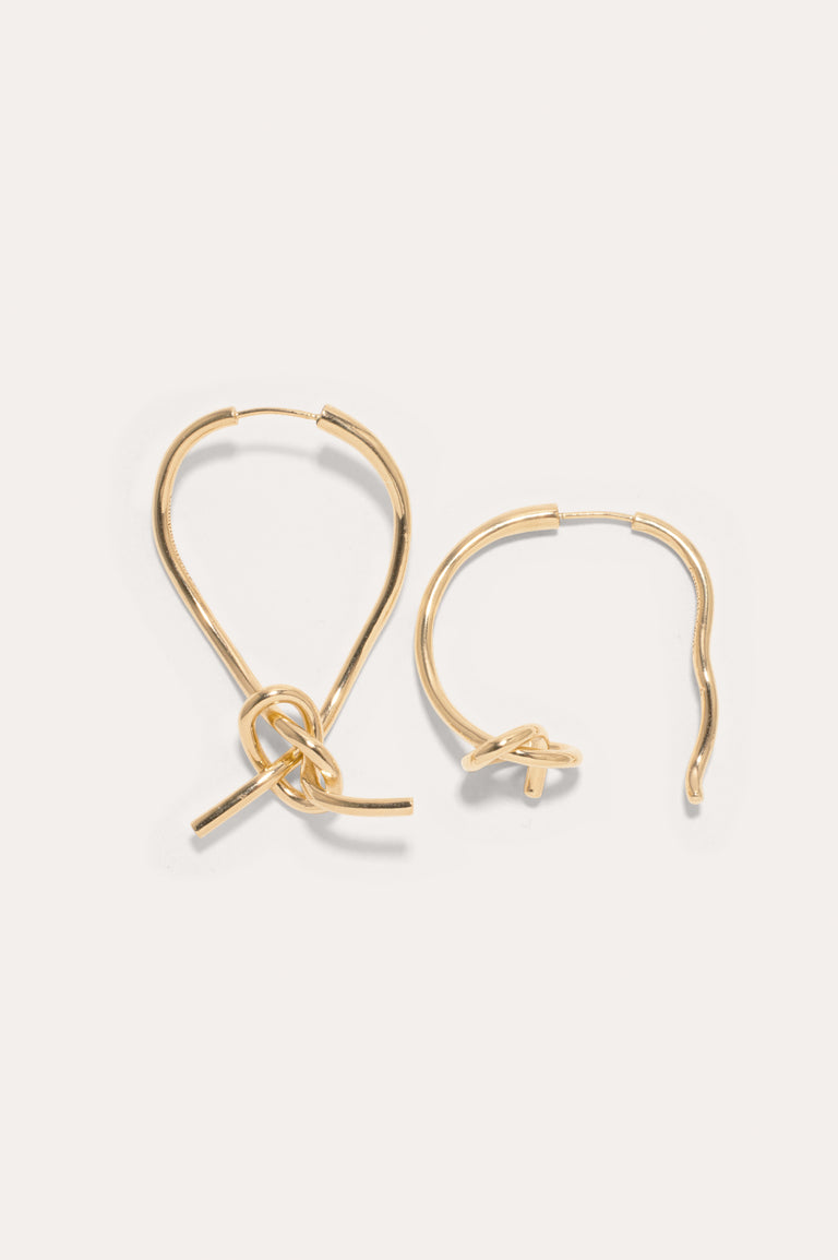 The Freedom to Imagine - Recycled Gold Vermeil Earrings