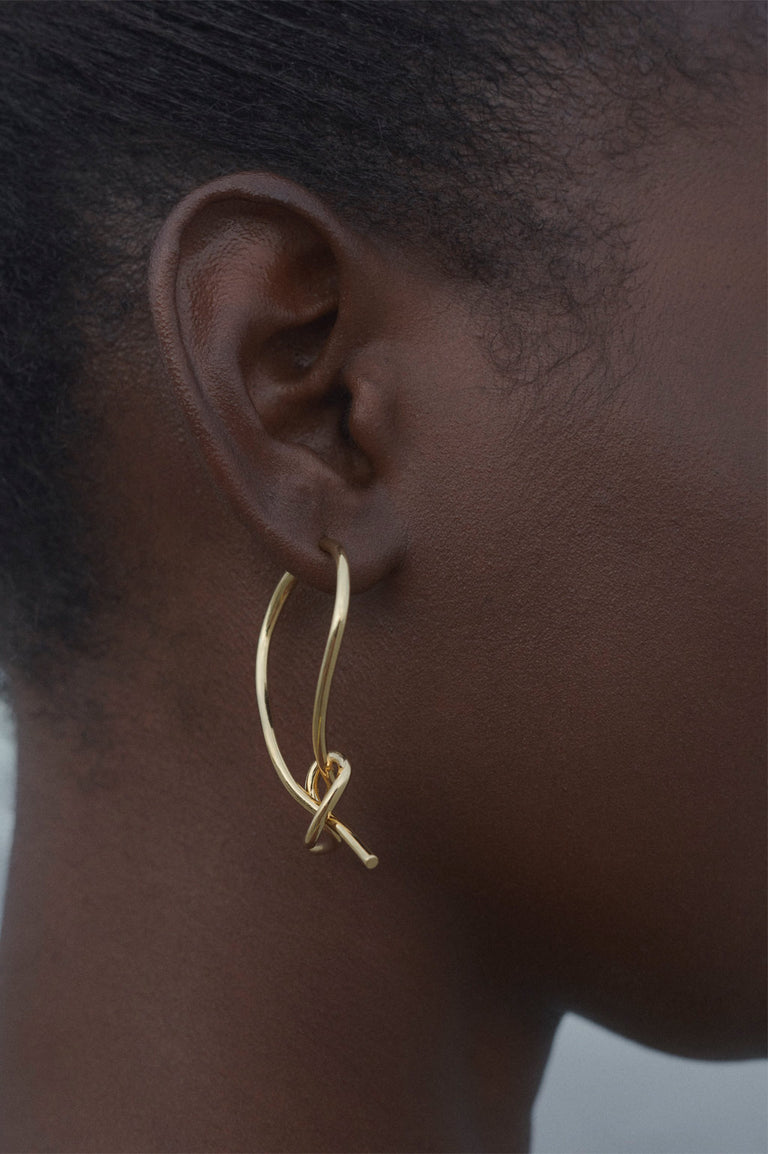 The Freedom to Imagine - Recycled Gold Vermeil Earrings