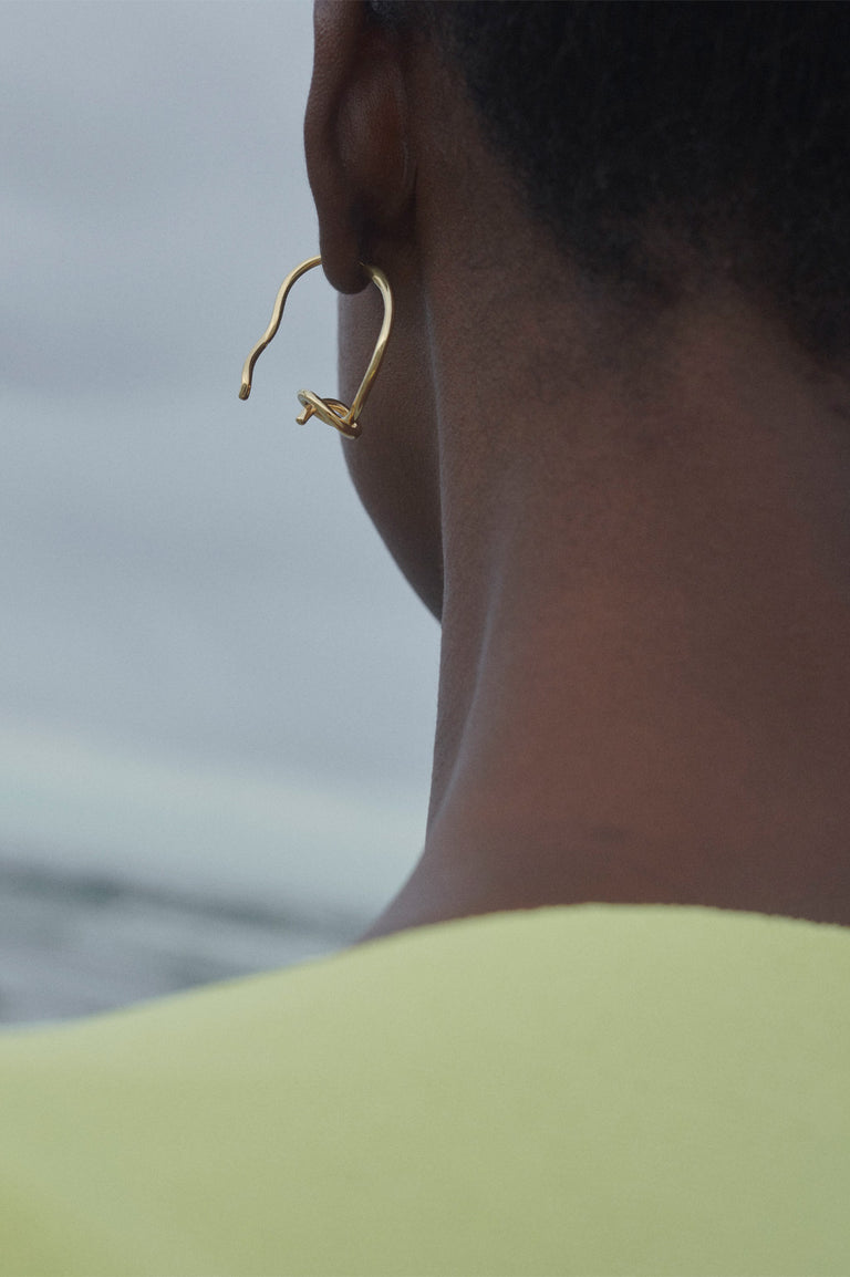 The Freedom to Imagine - Recycled Gold Vermeil Earrings