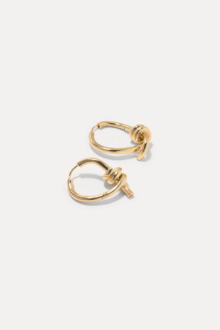 The Freedom to Imagine II - Gold Vermeil Earrings