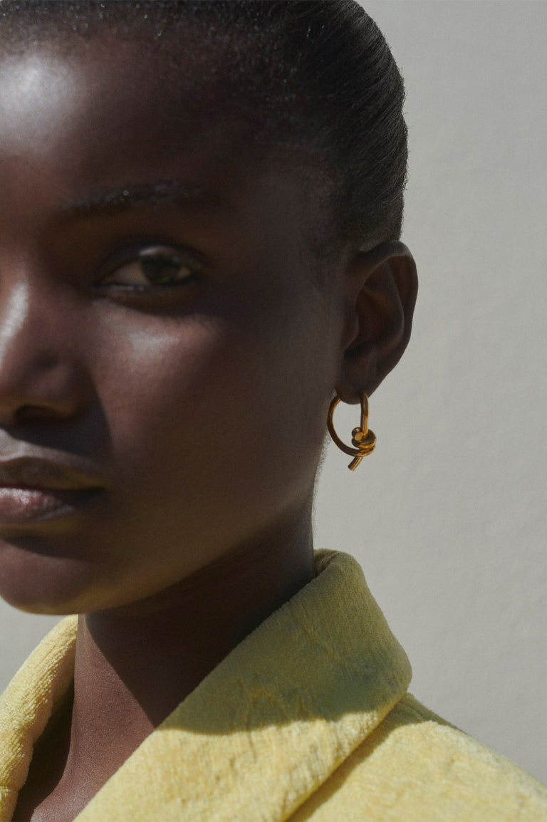 The Freedom to Imagine II - Gold Vermeil Earrings