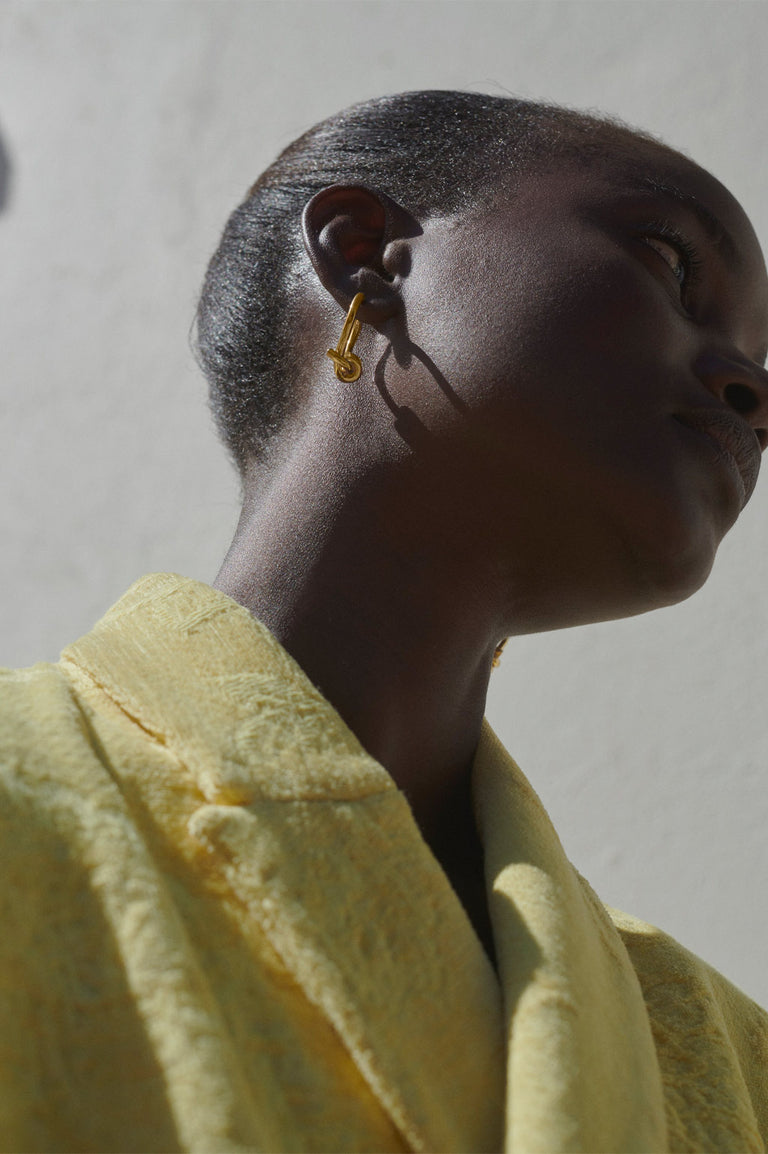 The Freedom to Imagine II - Gold Vermeil Earrings