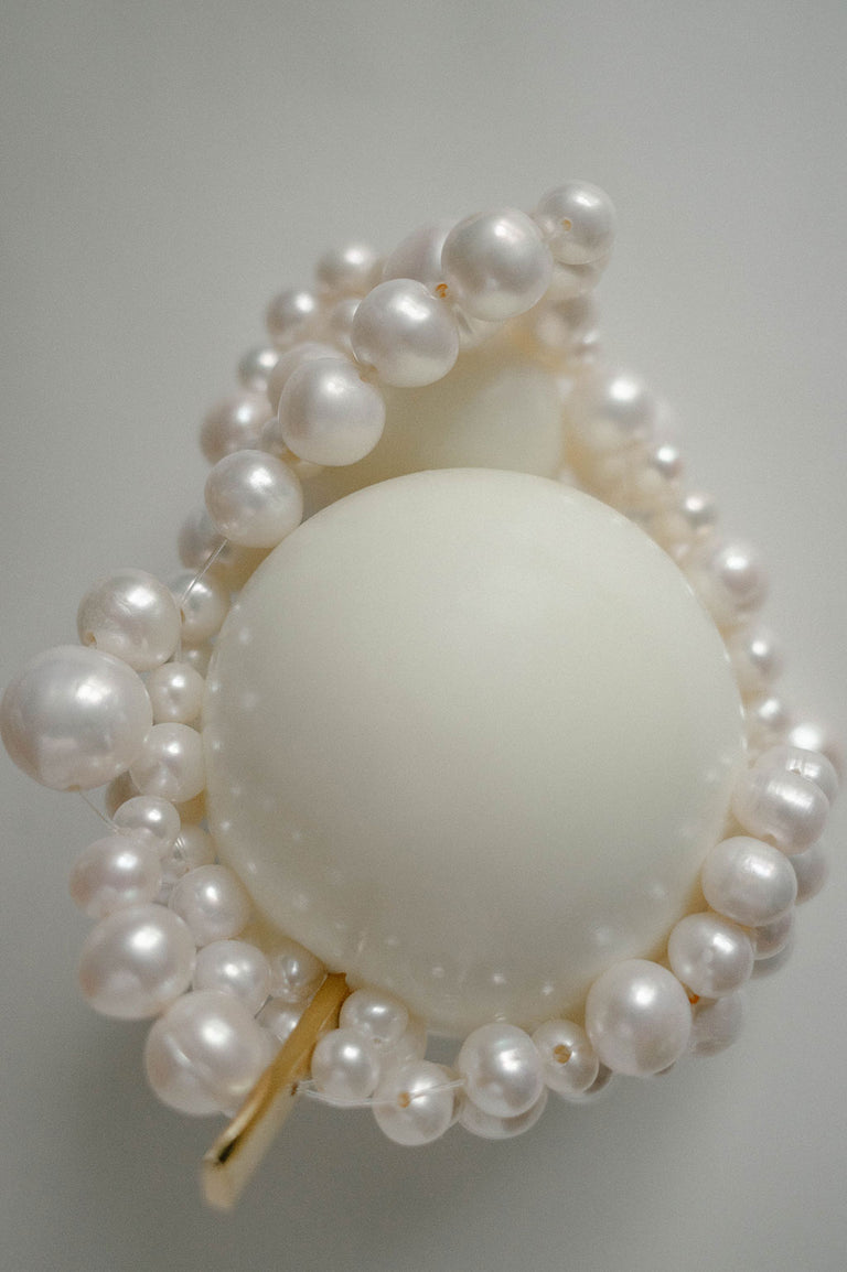 The Inevitable Husband - Pearl and Recycled Gold Vermeil Bracelet